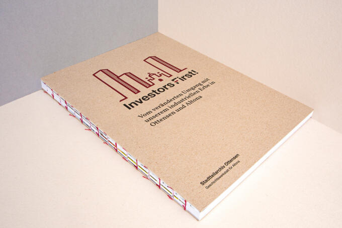 Graupappe offene Fadenheftung