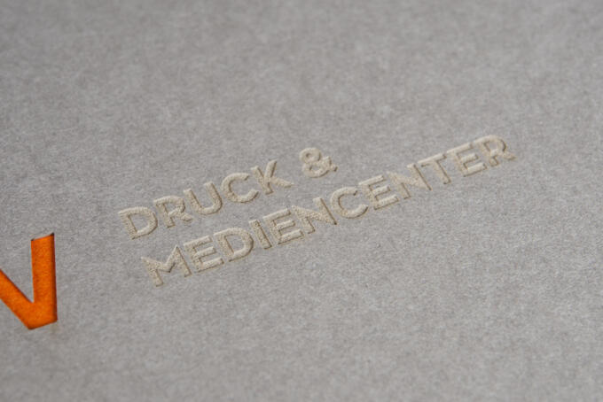 Lasergravur auf Gmund Papier