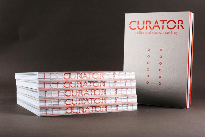 Steifbroschur als offene Fadenheftung