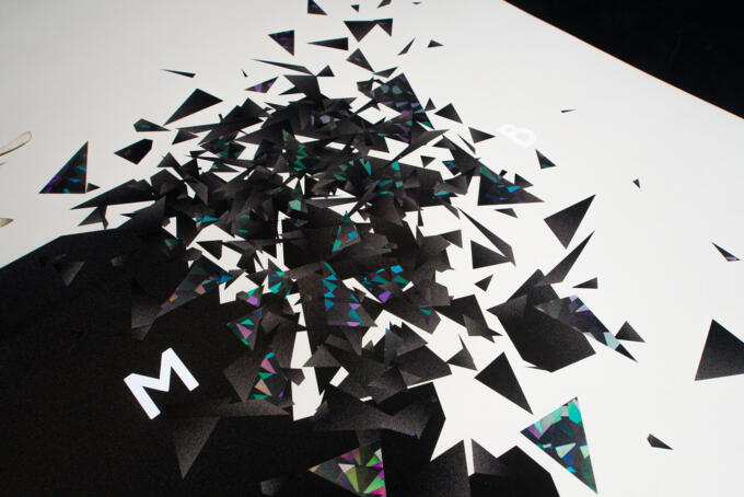 Transparente Heißfolie