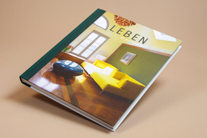 Halbleineneinband als Hardcover Beispiel