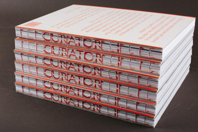 offene Fadenheftung als Steifbroschur