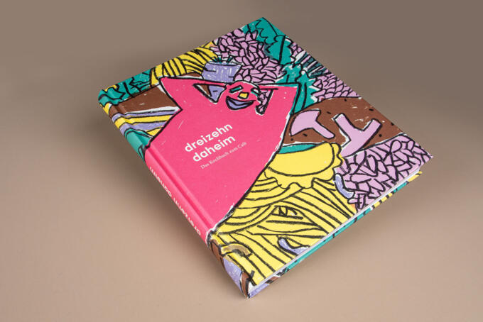 Vegan gedrucktes Kochbuch