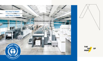 Druckerei Blauer Engel bei F&W